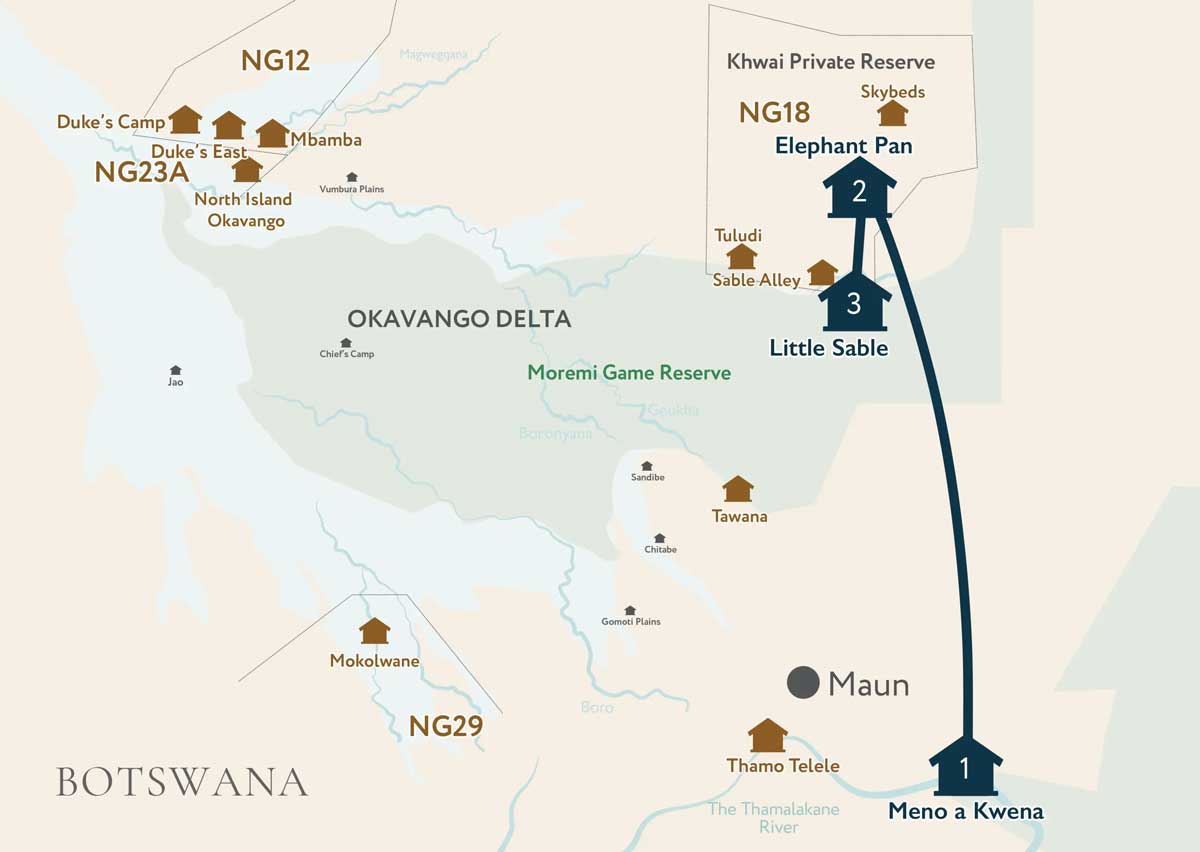 First Botswana Safari with Adventures Africa